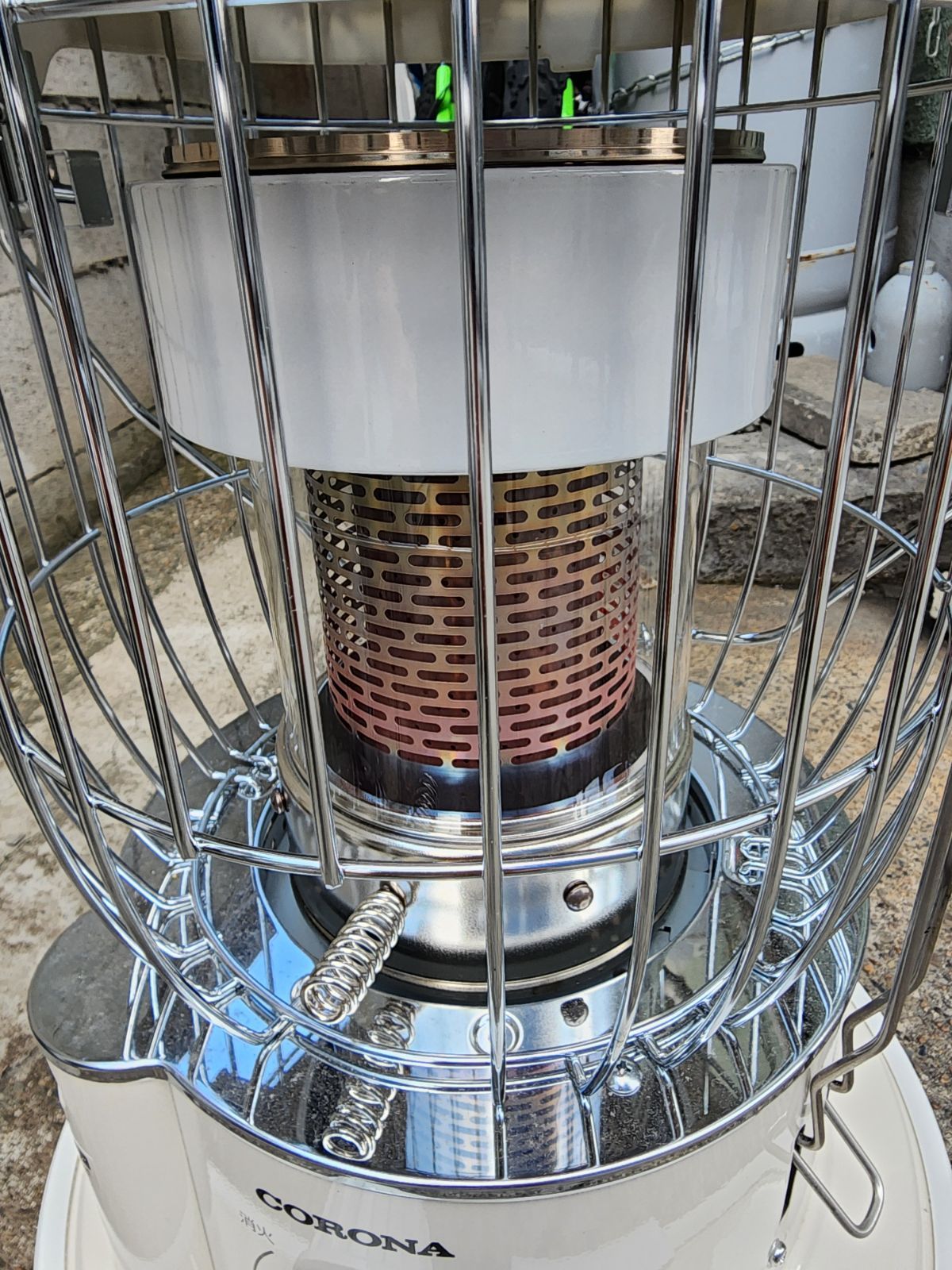 M466 2025年製 コロナ自然通気形開放式石油ストーブ SZ-32 動作品 保証付き 送料無料