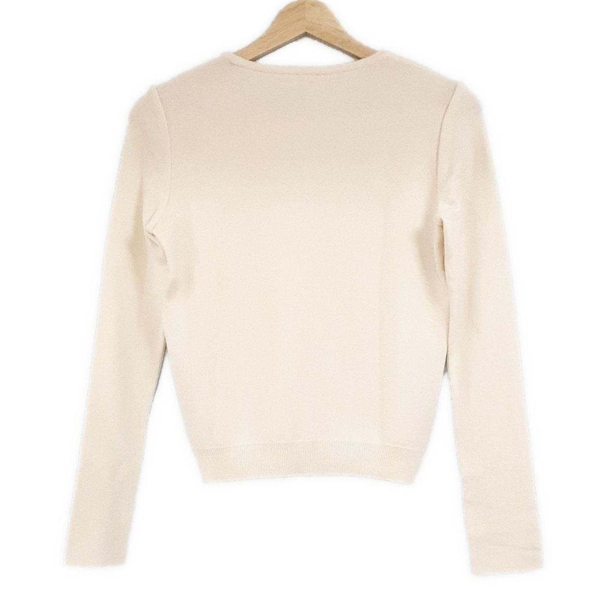 アイボリー クルーネック