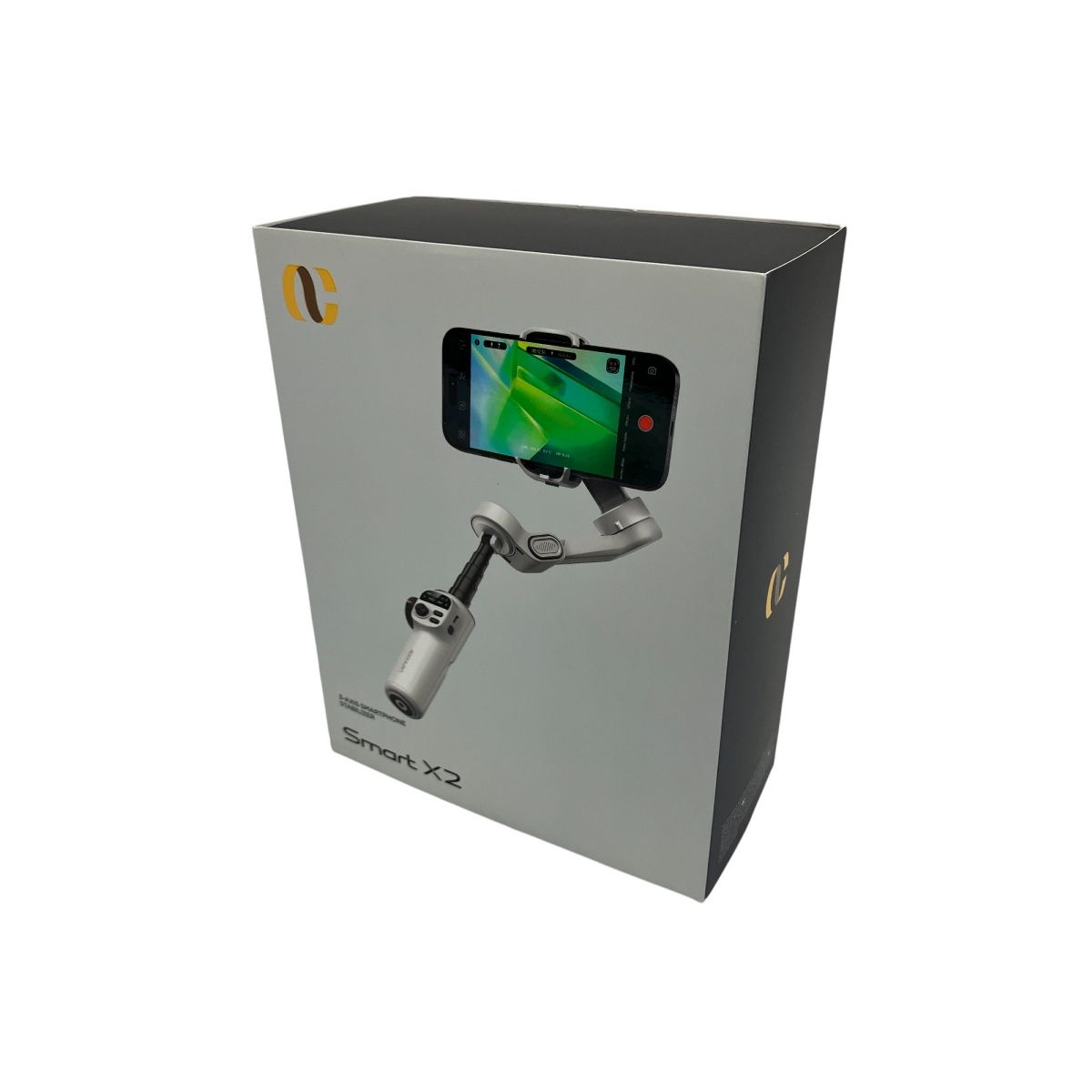 AOCHUAN スマホ用　ジンバルスタビライザー　Smart X2 ホワイト Amazon.co.jp: AOCHUAN SMART X2 スマホ ジンバル 三脚付き 伸縮