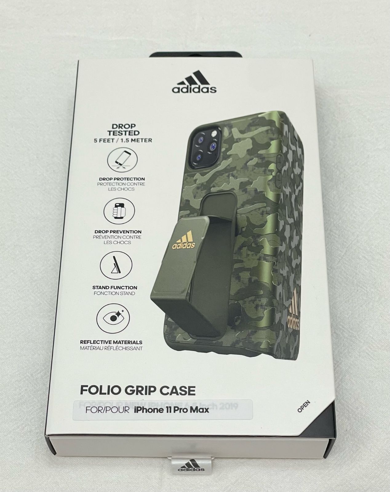 アディダス adidas アディダスパフォーマンス iPhone11 Pro Max 手帳型