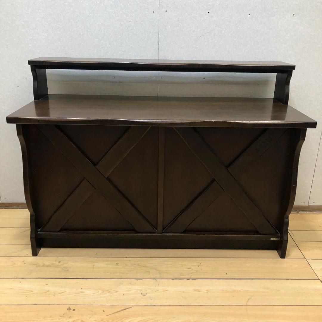 KARIMOKU RUSTIC  カリモク　ルスティック  コーナー　テーブル がっしりした木部デザイン karimoku RUSTIC（カリモク ル