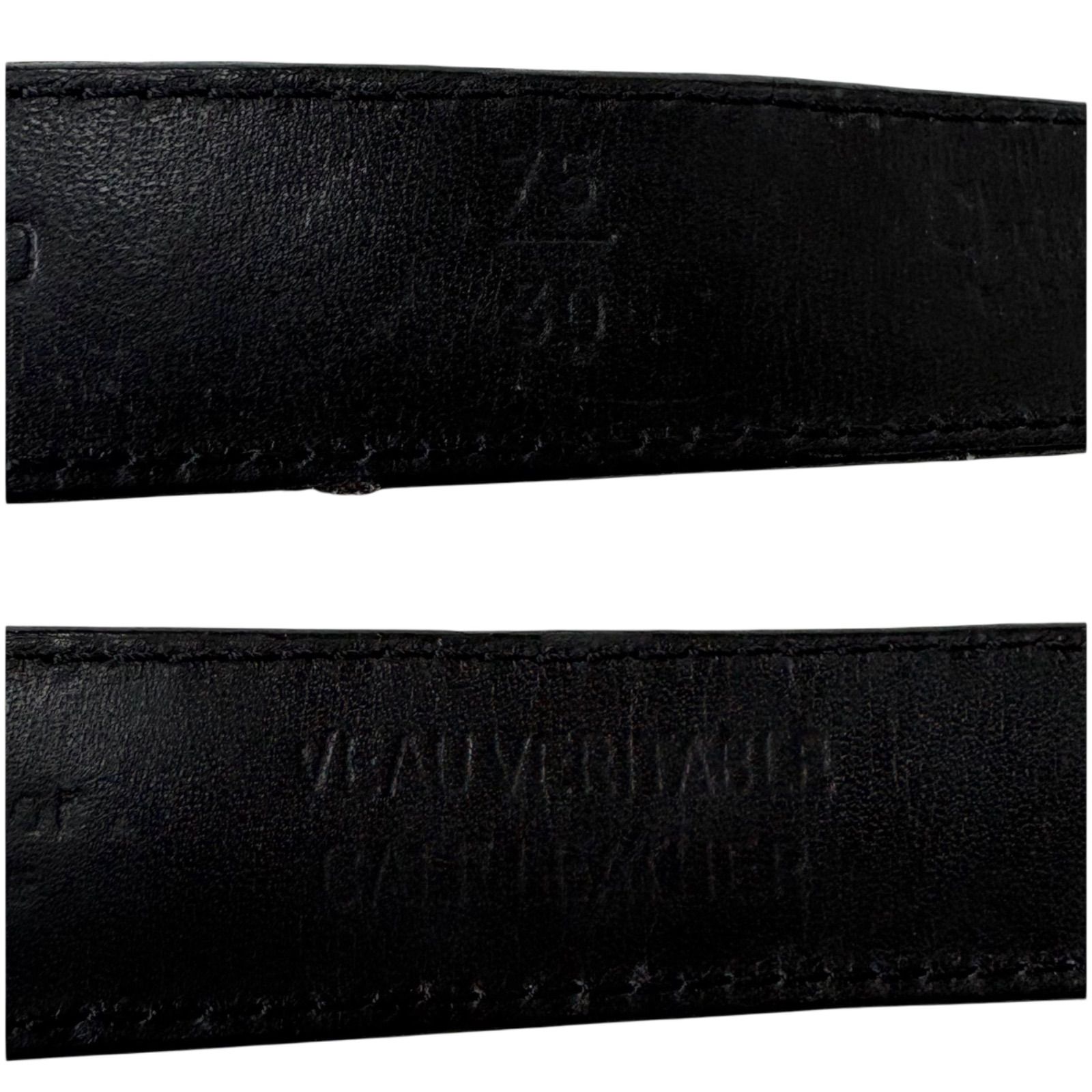 クリスチャンディオール Christian Dior レザー チェーンベルト