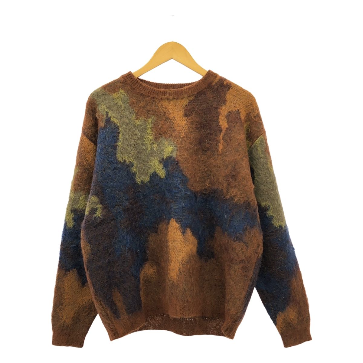 YOKE / ヨーク | 2022AW | knit sweater / モヘヤ クルーネック ニット 