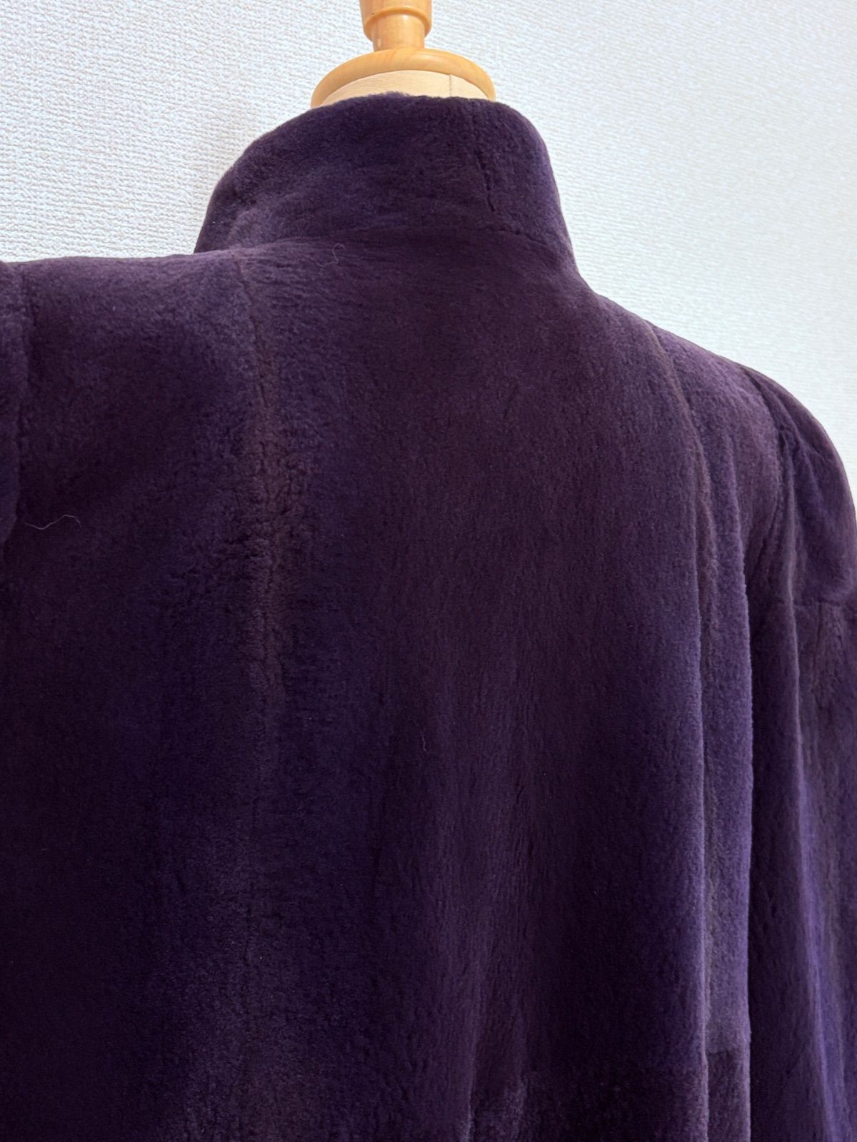SAGA MINK ミンクコート パープル リアルファー 毛皮 C25102626 - メルカリ