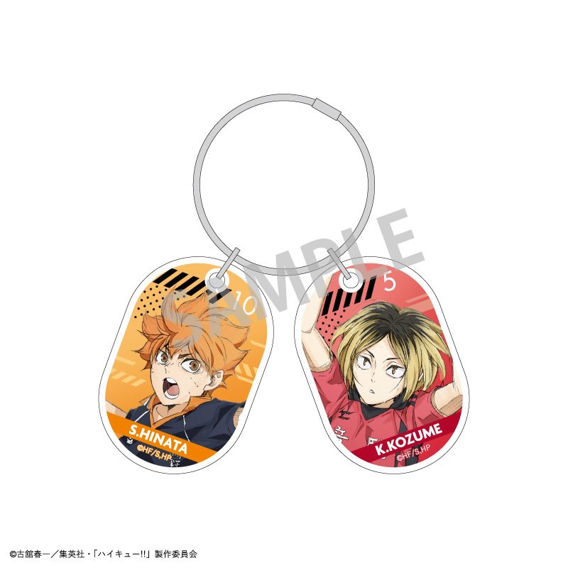 新品/公式】ハイキュー!!_ワイヤー2パーツアクリルキーホルダー