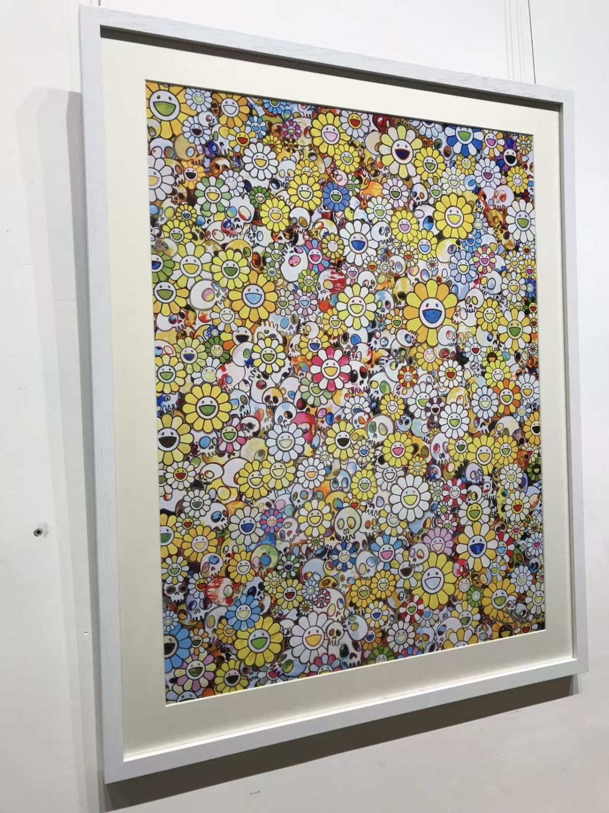 村上 隆 Multicolor Double Face: Black 村上隆「Multicolor Double