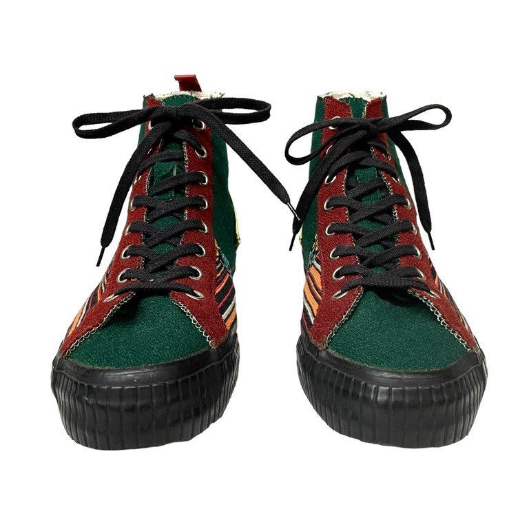 Yohji Yamamoto Pour Homme 95AW 鹿鳴館パッチワークハイカット 