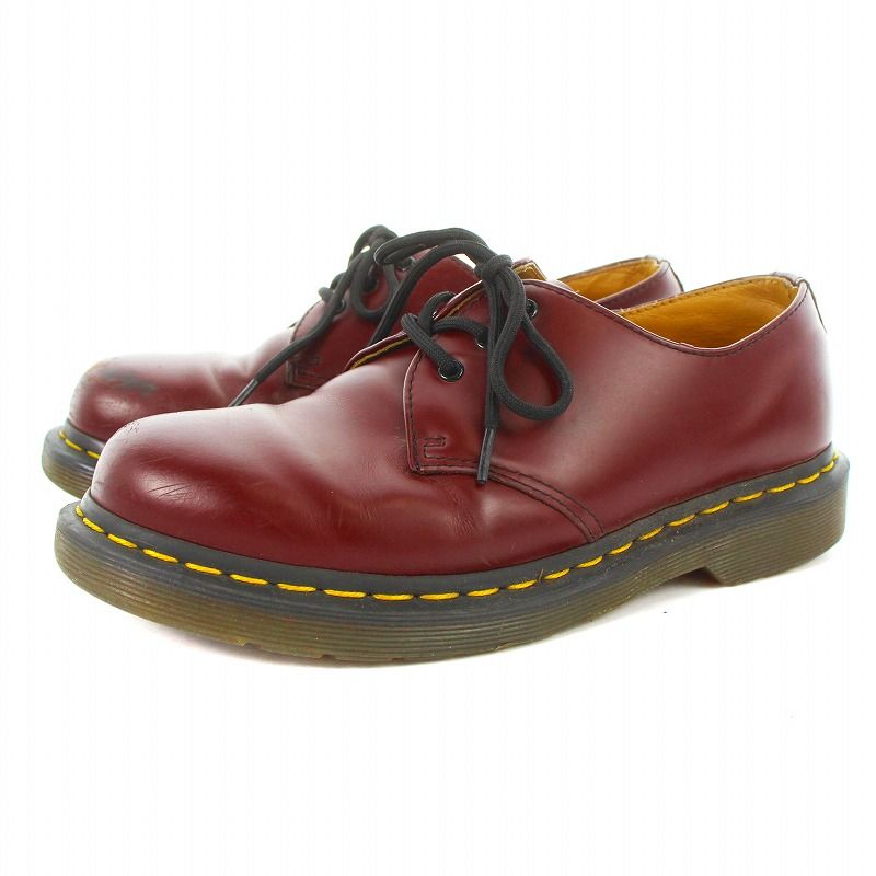 Dr.Martens◇ブーツ/UK8/BLK/レザー/3ホール/WY004 - メンズシューズ