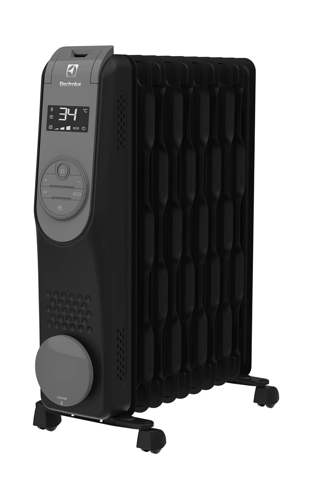 エレクトロラックス オイルヒーター COMFORTHEAT 700 北欧デザイン ブラックグレー EO12D104C0 ブラックグレー