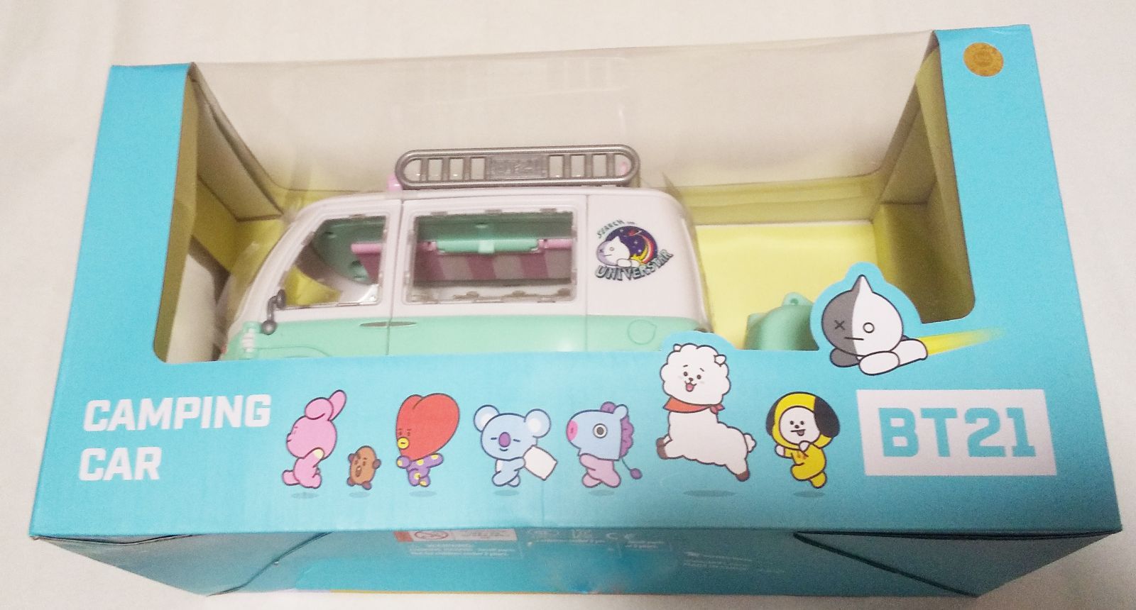 BT21 キャンピングカー　フィギュアコンプリート Amazon.co.jp: YoungToy 【公式】BT21 フィギュアプレイセット