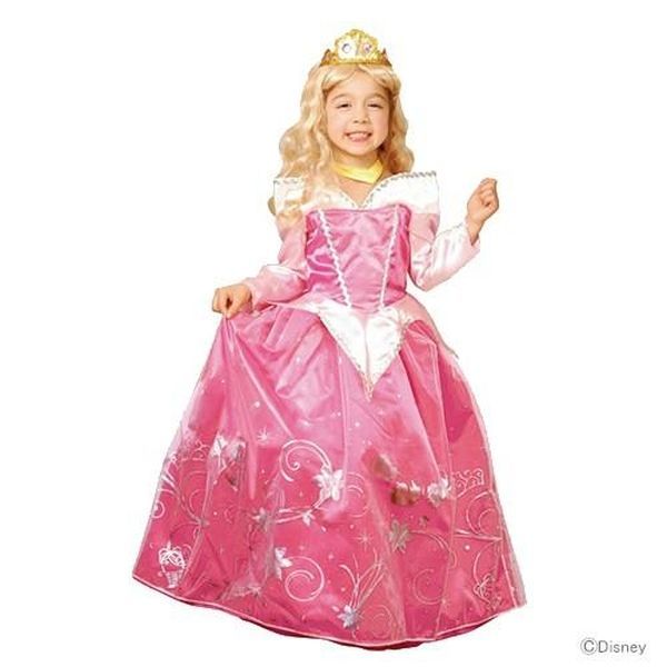 アウトレット品 RUBIES ディズニー オーロラ姫 ドレスアップ コスプレ コスチューム レディース 80cm-100cm sp-037-095