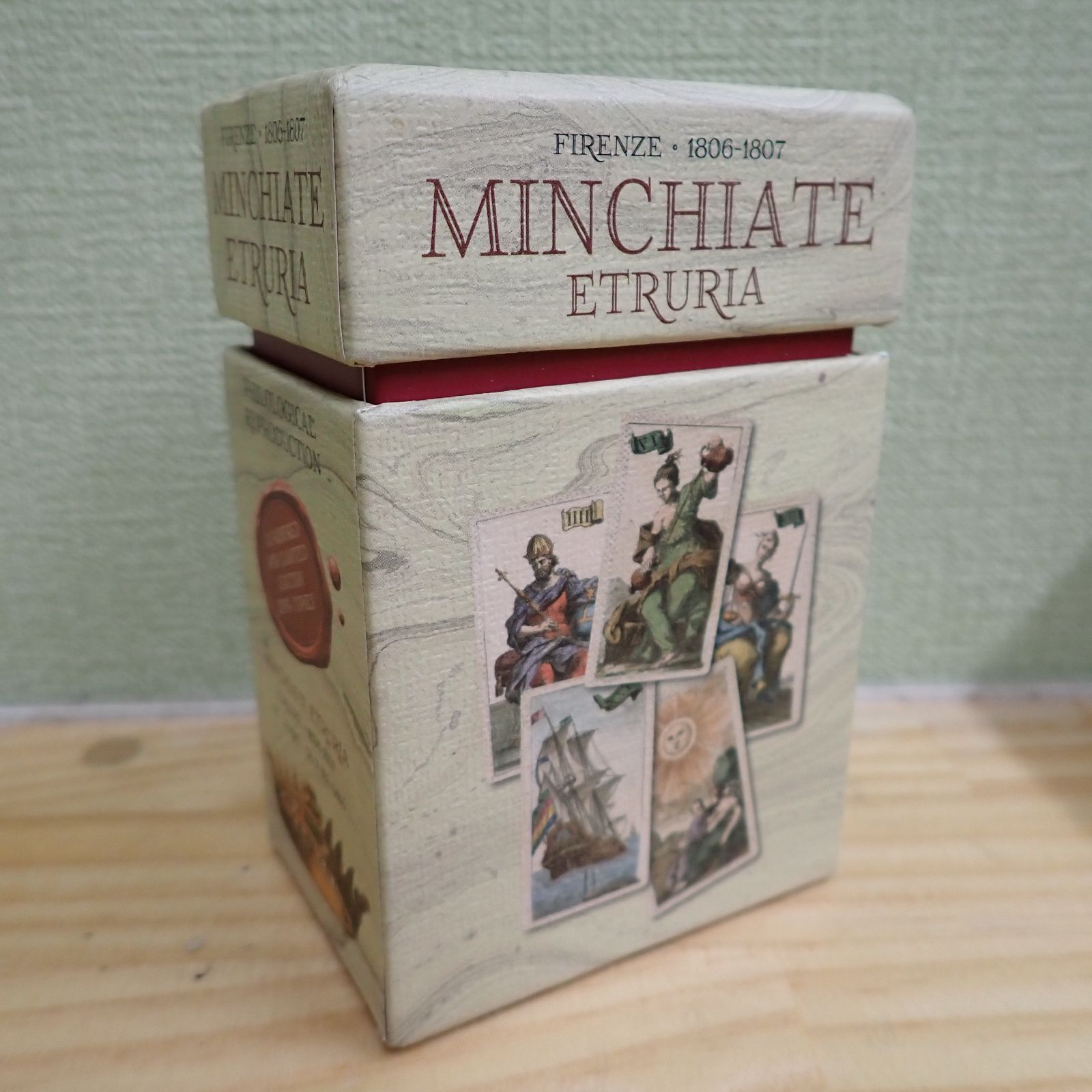 ミンキアーテタロット　MINCHIATE ETRURIA　正規品 TAROCCHI MINCHIATE ETRURIA ミンキアーテ・タロット