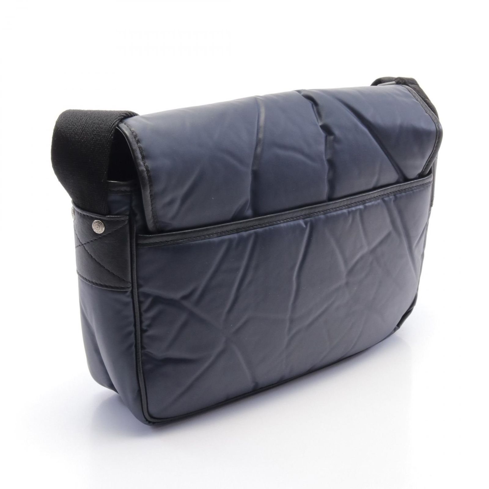 HUNTING WORLD バチュークロス ボストンバッグ ネイビー 紺 HUNTING WORLD バチュークロス ボストンバッグ ネイビー 紺