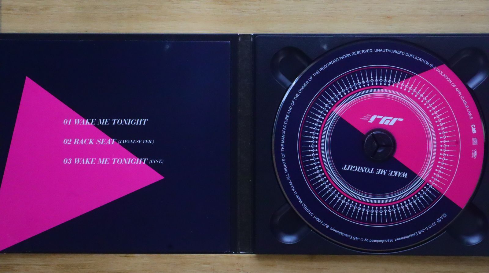 中古CD☆ジェイワイジェイ/JYJ□ WAKE ME TONIGHT 【BJYJ0001/+++++++ 