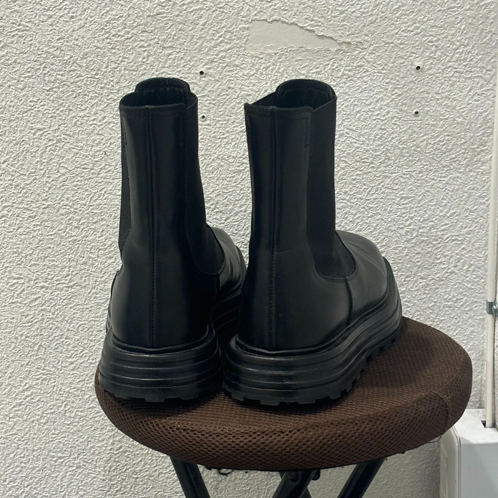 JIL SANDER ジルサンダー スムースレザー サイドゴアブーツ SIZE.41 