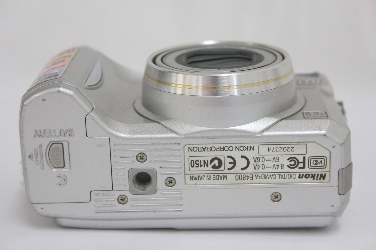 動作品 ニコン コンパクトデジタルカメラ Coolpix4800 E4800 【公式通販】