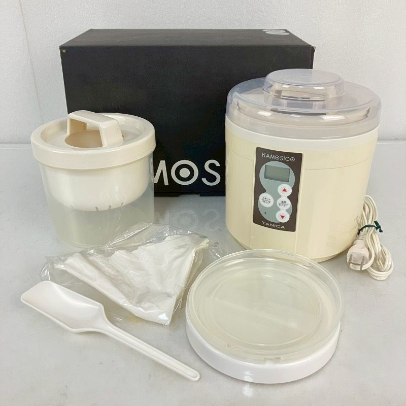 TANICA かもしこスタートセット アイボリー KS-12W ヨーグルトメーカー タニカ
