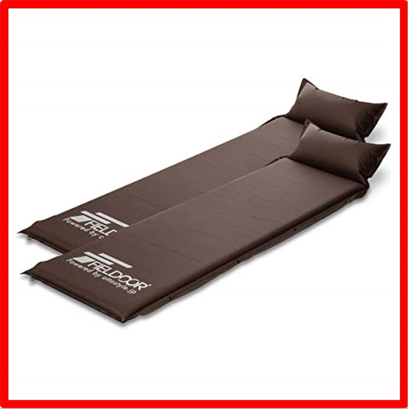 送料無料 】【Sサイズ】枕付き/ブラウン(2個セット) FIELDOOR 枕付き
