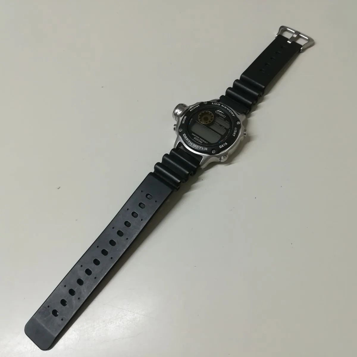 ジャンク CASIO カシオ ダイバーズ DEP-510 クォーツ 200m防水 電池