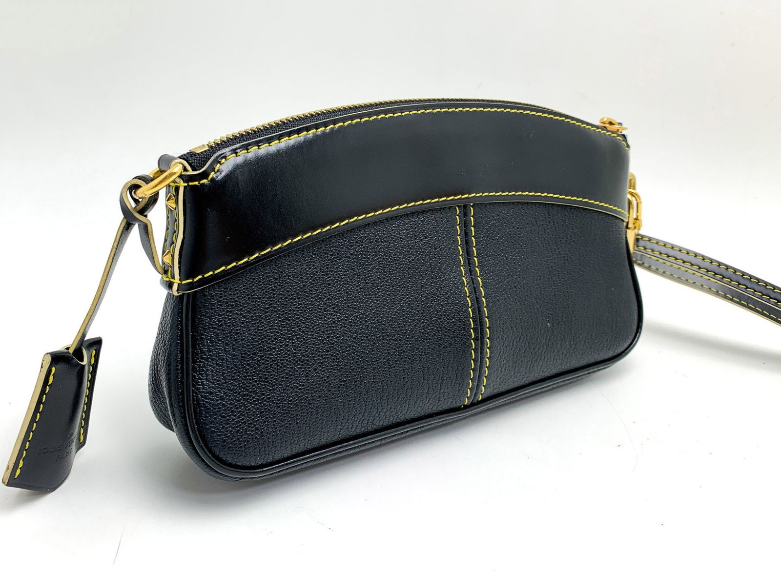 LOUIS VUITTON ルイヴィトン ブラック 黒 ノワール スハリレザー