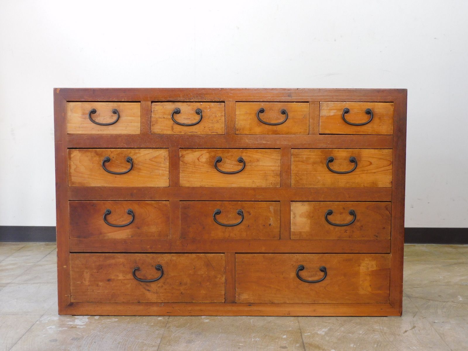 古道具小引き出し10杯木製小物入れ アンティーク