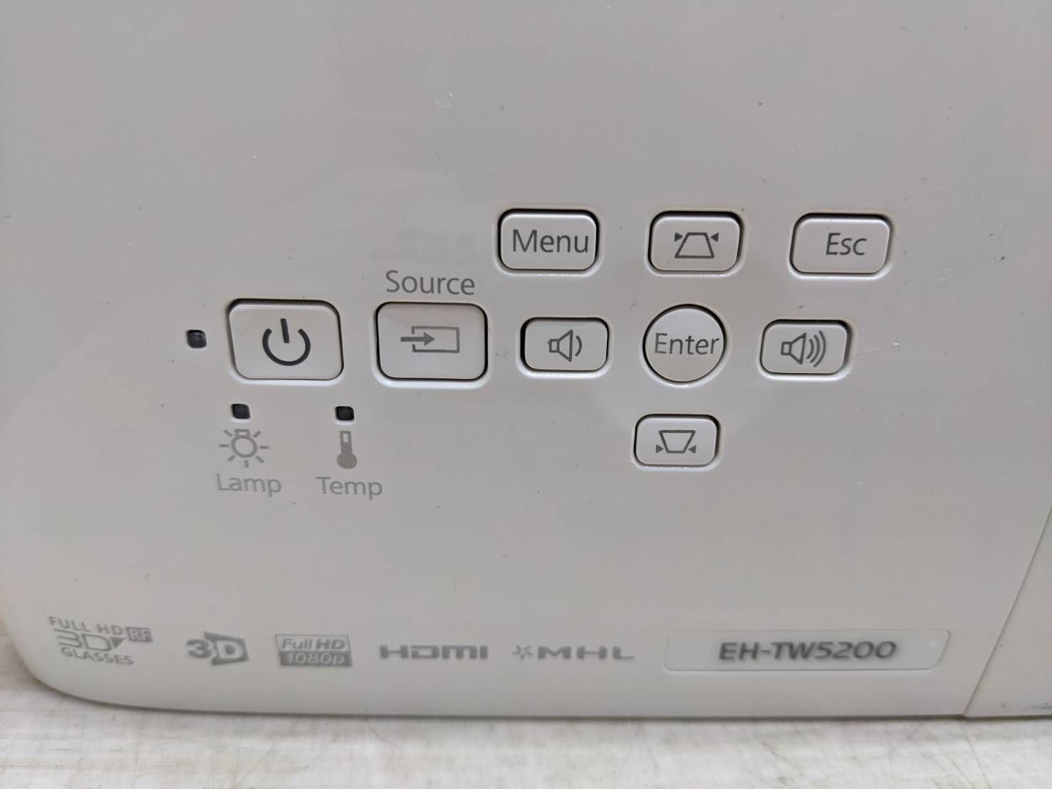 S93140 EPSON エプソン EH-TW5200 液晶プロジェクター 2025年