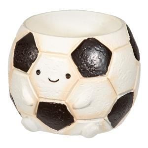 サッカーボールの花瓶 新品・3営業日で発送】ケー・イー・アイ リトルレジンポット サッカー