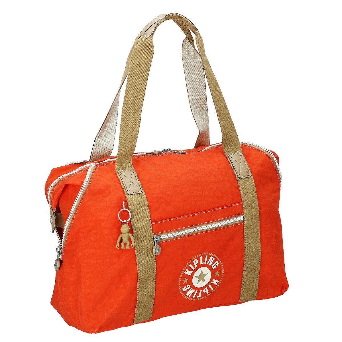 キプリング kipling バッグ ボストン トートバッグ K13405M45 ART M アートエム レディース メンズ ファンキーオレンジブロック