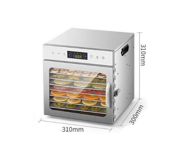 高品質*食品乾燥机*家庭用|業務用*ドライフルーツ机*ステンレス8層大容量*食品脱水機*タイミング です タッチスクリーン式