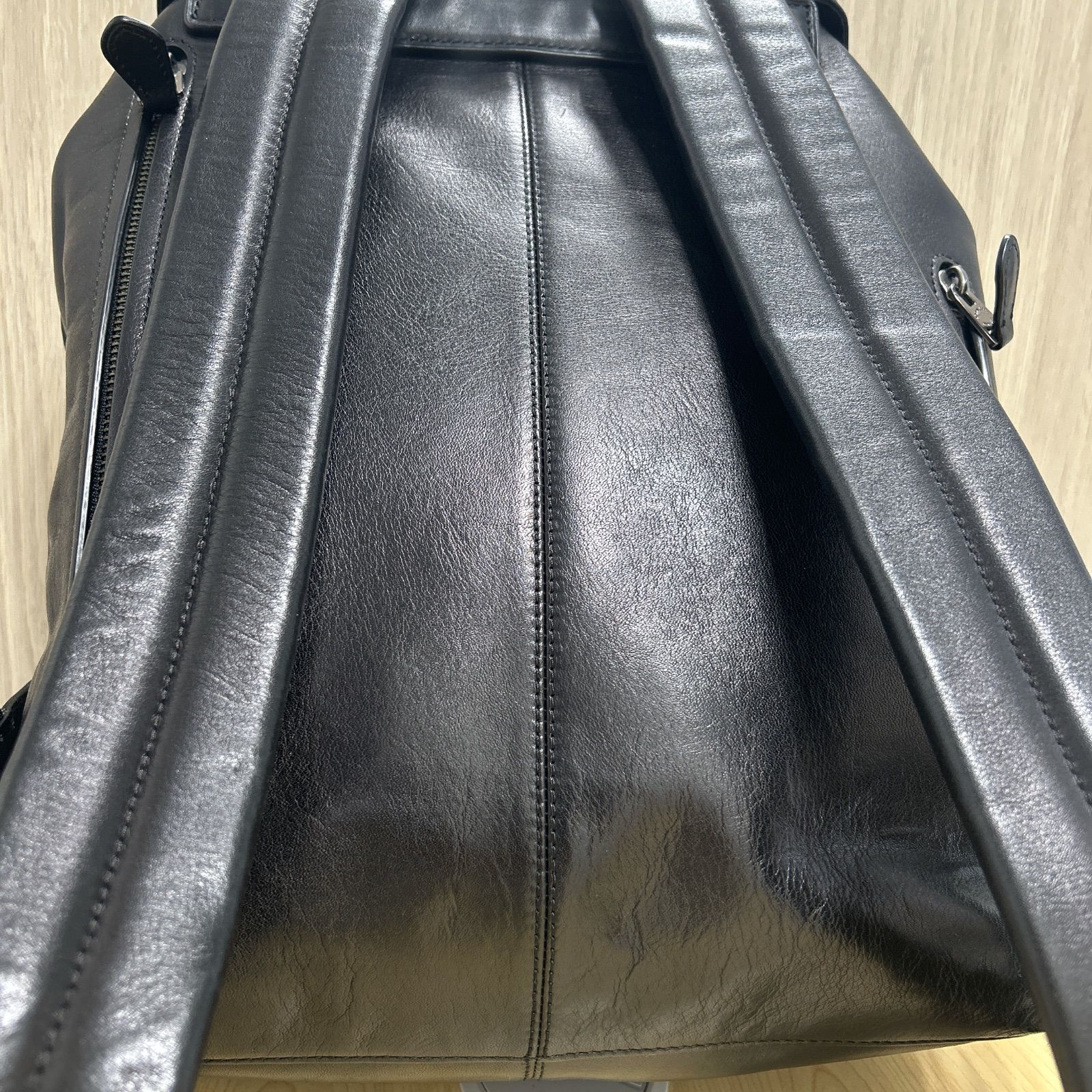 ☆美品☆ COACH コーチ マンハッタン バックパック リュック レザー