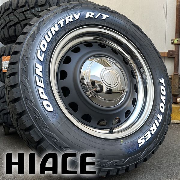 ハイエース 新品 ハイエース200系 夏タイヤ ホイール4本セット