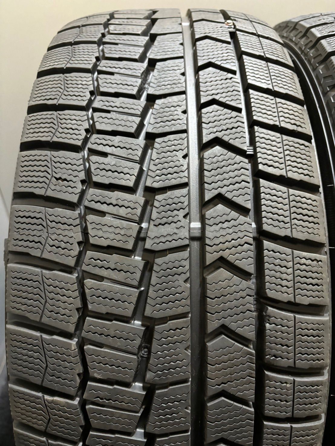 ★235/50R18 DUNLOP/WINTER MAXX WM02 17年製 MAK 18インチ 8J ＋28 112 5H スタッドレス 4本 BMW X3 X4 (南5-F696)