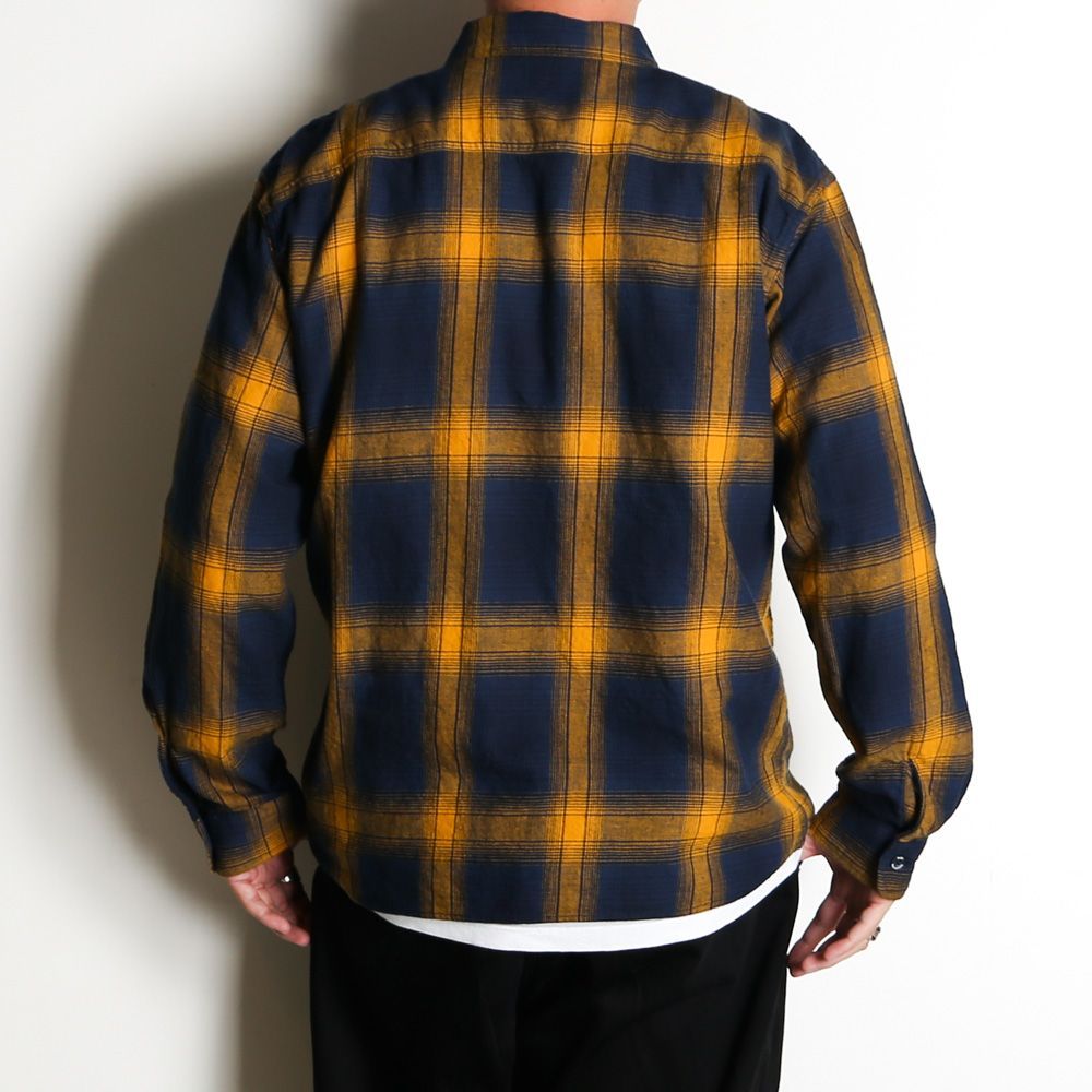 RATS/ラッツ】COTTON LINEN CHECK SHIRT / コットンリネン RATS/ラッツ】COTTON LINEN CHECK SHIRT / コットンリネン