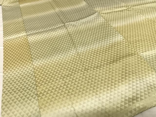 鱗地紋 暈し染め