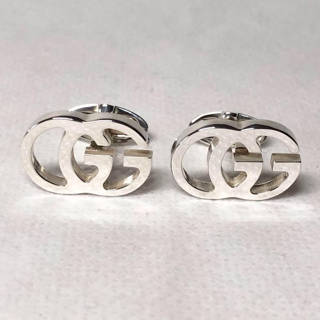 GUCCI グッチ カフリンクス カフス ダブルGG マーモント シルバー925 プレゼント