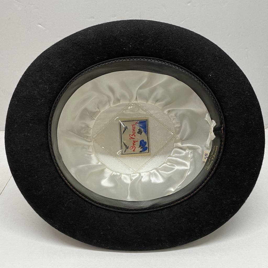 DryBonesドライボーンズウールボーラーハット黒black 01w-5327 ドライ