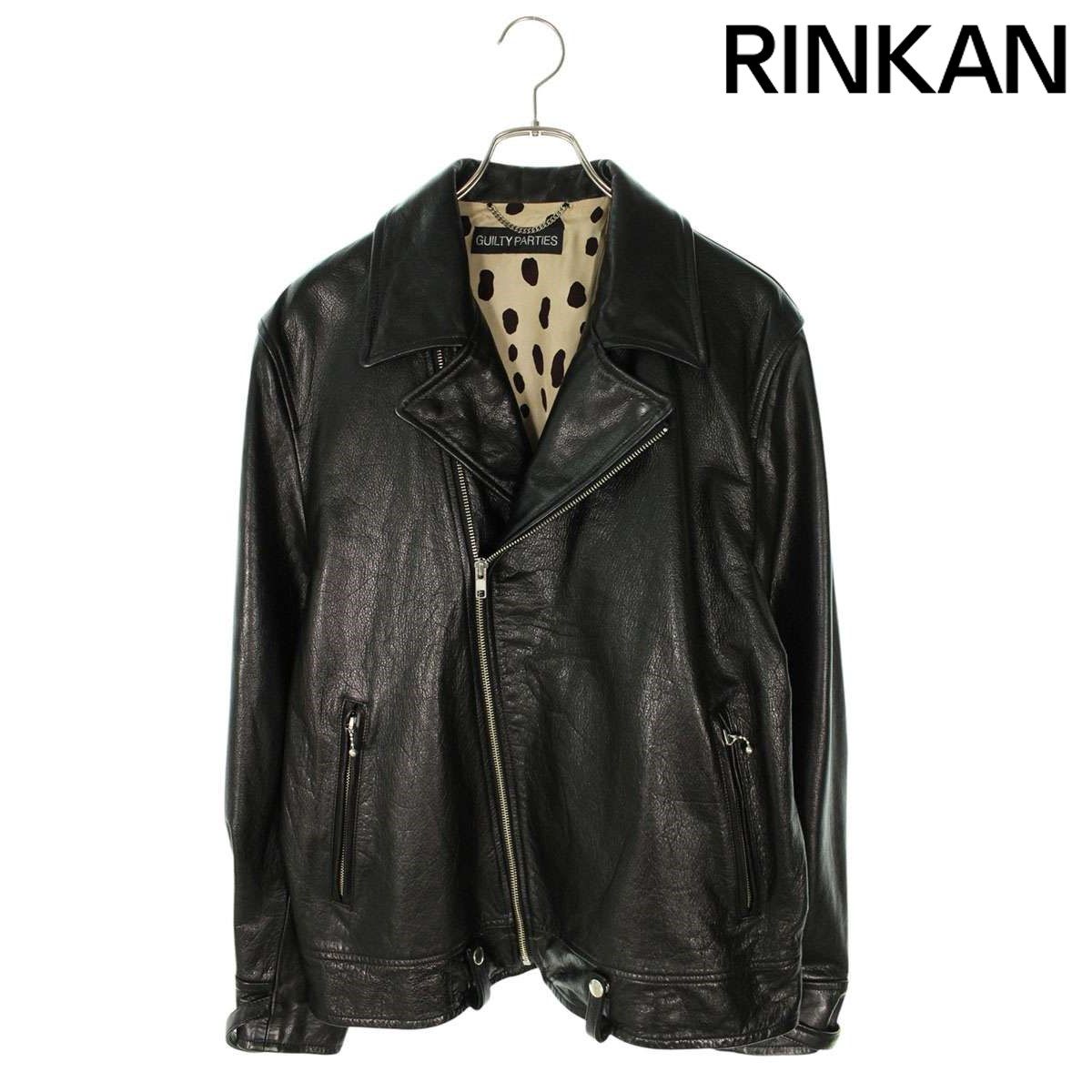 値下げ!!ワコマリア ライダース コラボジャケット WACKO MARIA/LEATHER SINGLE RIDERS JACKET（BLACK）［レザー