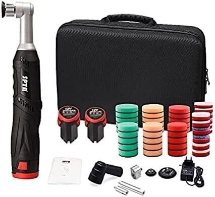 ポリッシャー SPTA 12V コードレスポリッシャー 充電式ポリッシャー コードレスミニカーポリッシャー