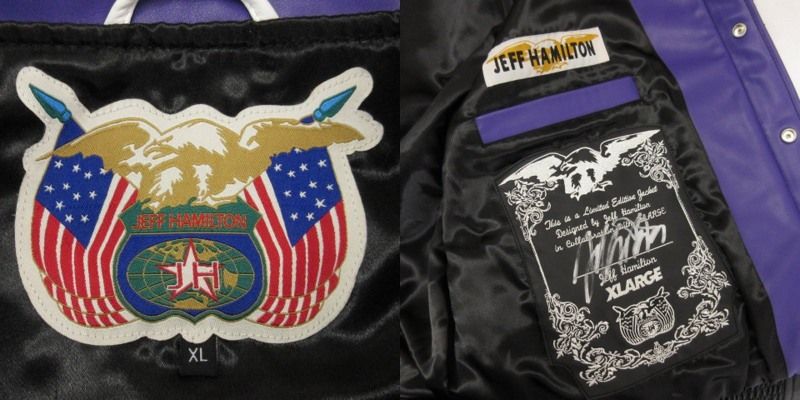 エクストララージ X-LARGE × ジェフ ハミルトン Jeff Hamilton JACKET