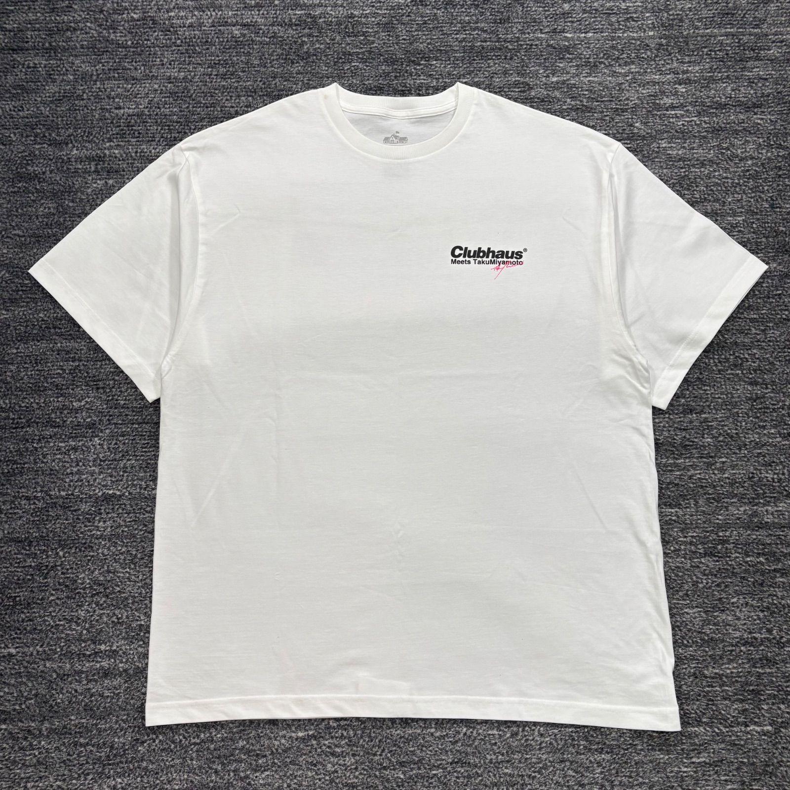 TakuMiyamoto XL Tシャツ Clubhaus Meets Babioboa ゴルフ写真家・宮本 
