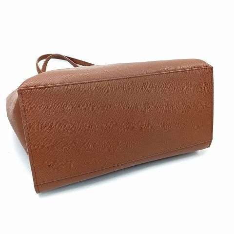 美品　フルラ　ハンドバッグ　レザー　本革　茶　ブラウン 極美品 FURLA フルラ ハンドバッグ ワンショルダーバッグ レザー