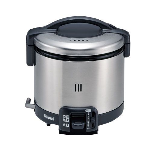 未使用品】リンナイ ガス炊飯器 0.63L 0.5～3.5合 こがまる LPガス RR-035GS-B-LP グレー - メルカリ