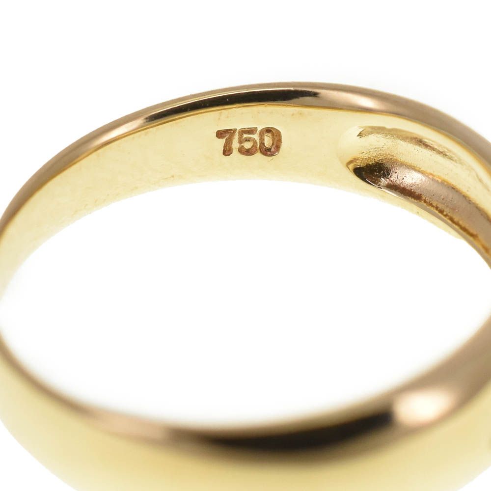 レノマ renoma リング サイズ51/JP11 K18YG ブルーサファイア