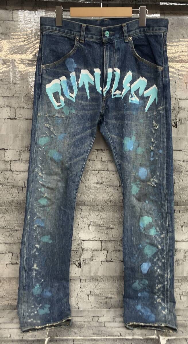 cvtvlist カタリスト　ダメージ　デニム　サイズ2 cvtvlist カタリスト ダメージ デニム サイズ2