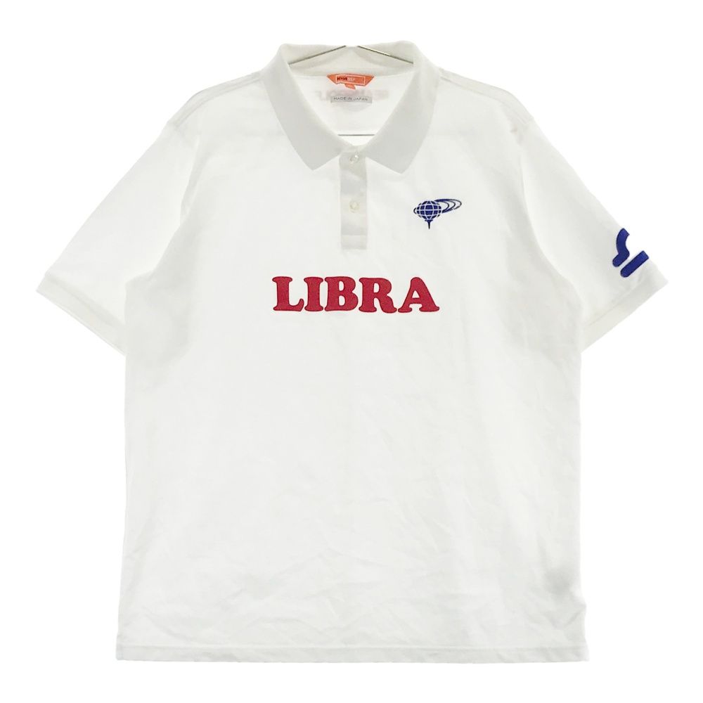 ビームスゴルフ ハーフジップ 半袖 ポロシャツ プルオーバー ホワイト