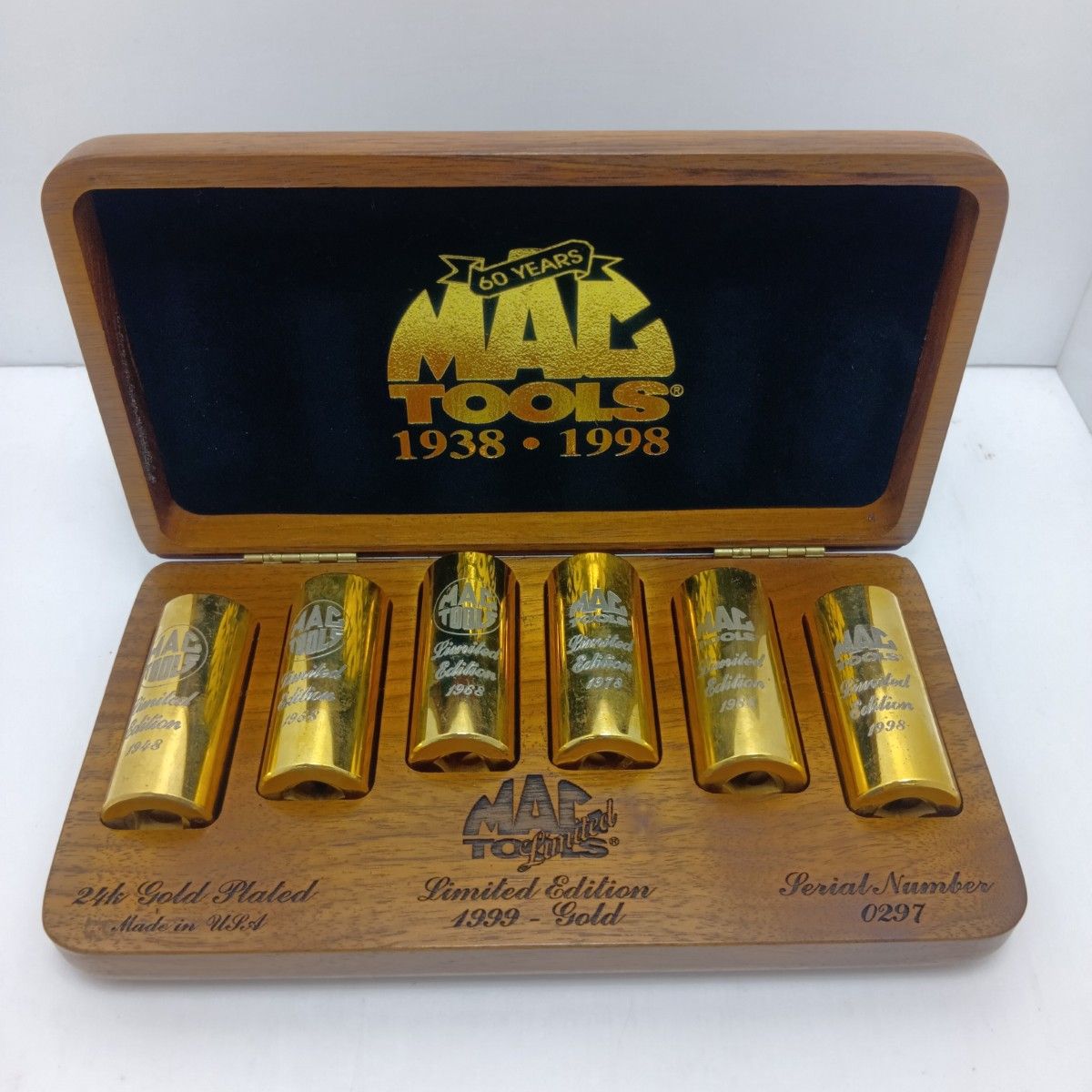 MAC TOOLS マック ソケットセット 0297 1999年製24Kメッキ