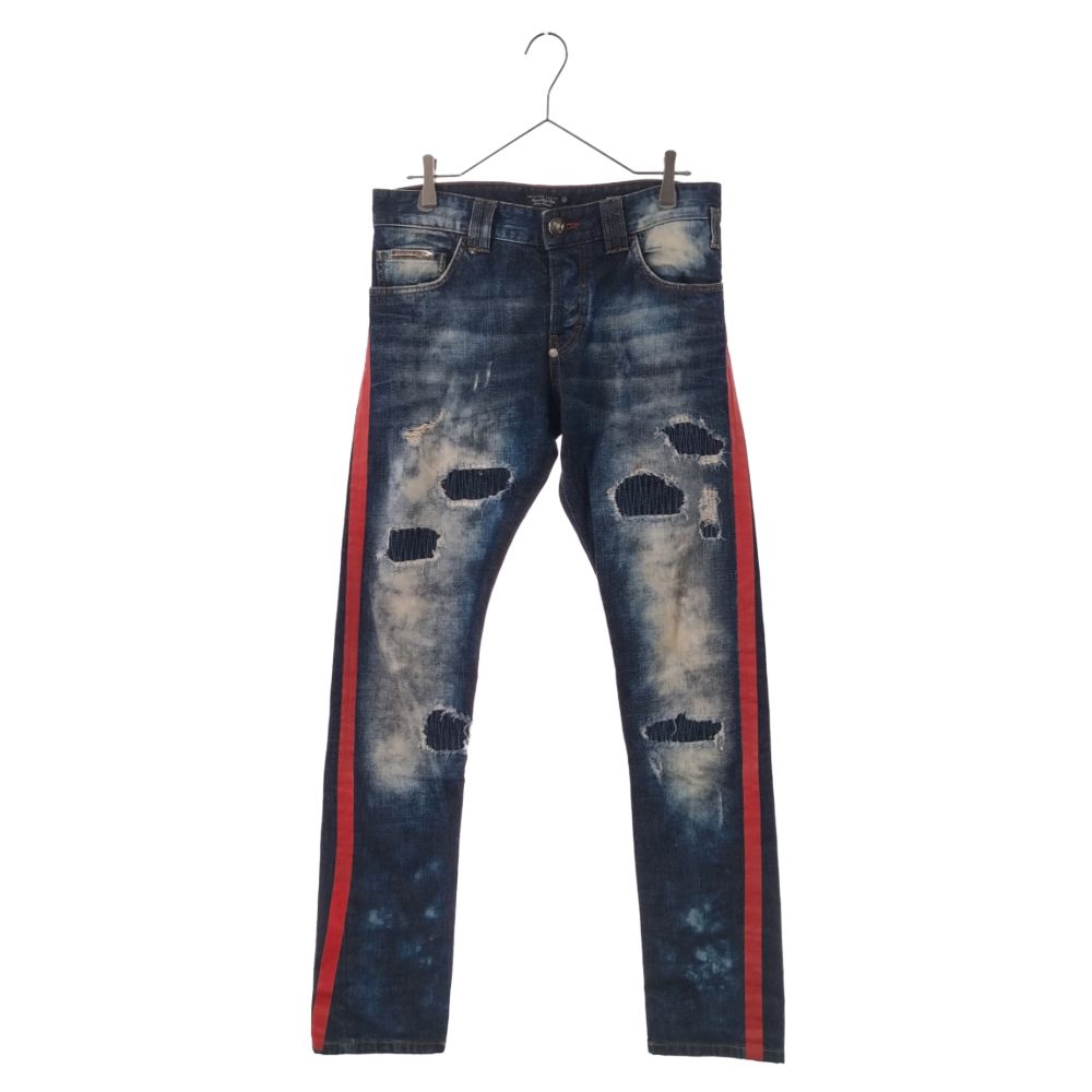 Philipp Plein (フィリッププレイン) 16AW ダメージ/タタキ/ブリーチ