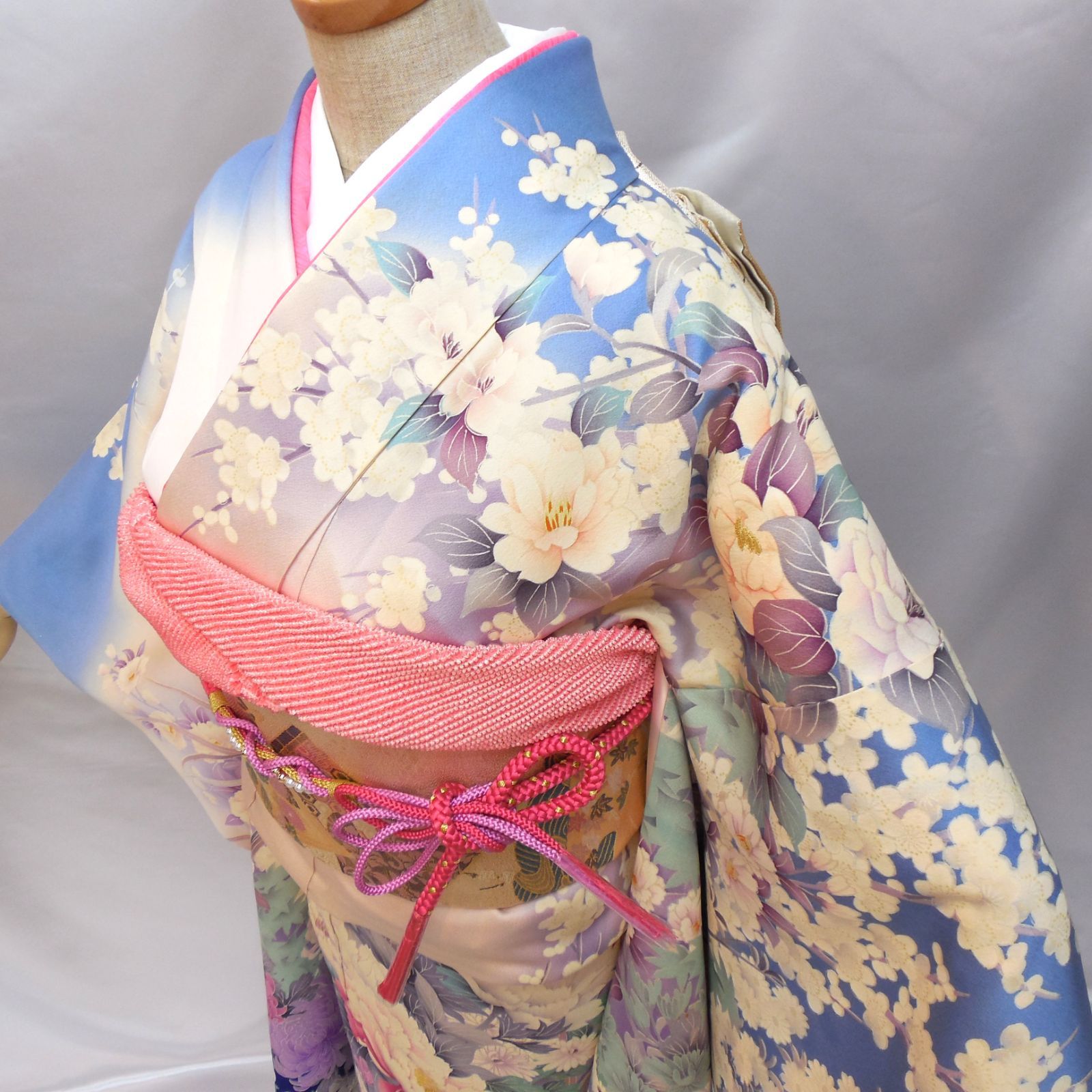 フォロワ割】お値下げ☆美品☆クリーニング済 振袖フルセット 正絹