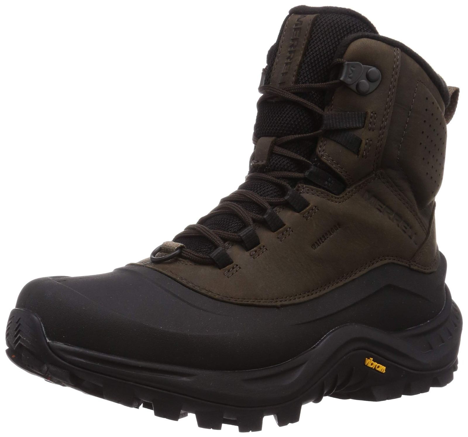 Merrell メンズ カメレオン 8 レザー ミッド 防水 ハイキングブーツ