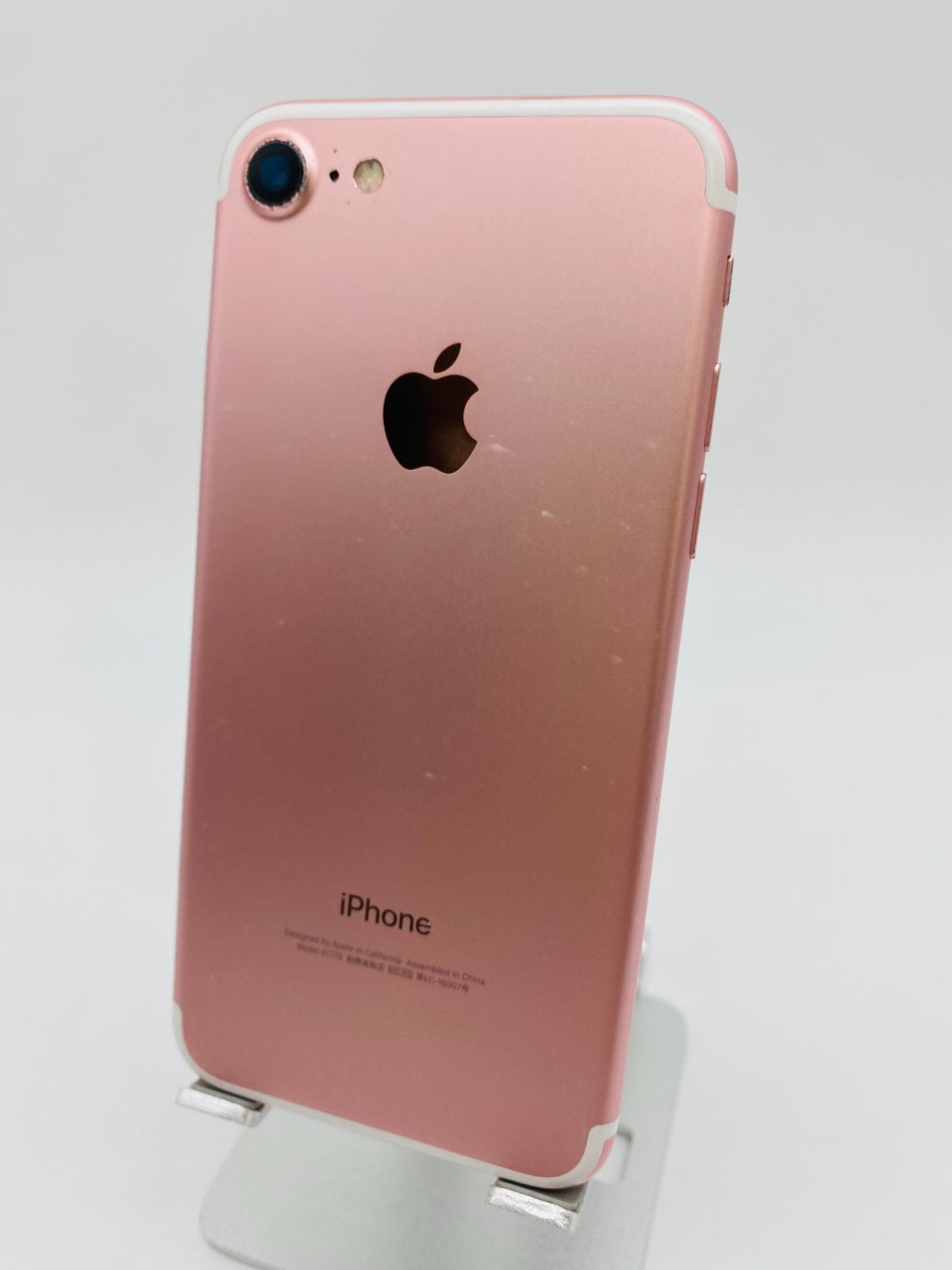 153 iPhone7 32GBローズゴールド/シムフリー/大容量新品バッテリー